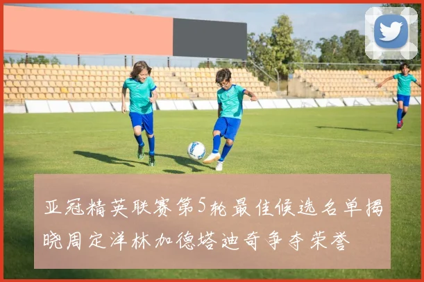 亚冠精英联赛第5轮最佳候选名单揭晓周定洋林加德塔迪奇争夺荣誉